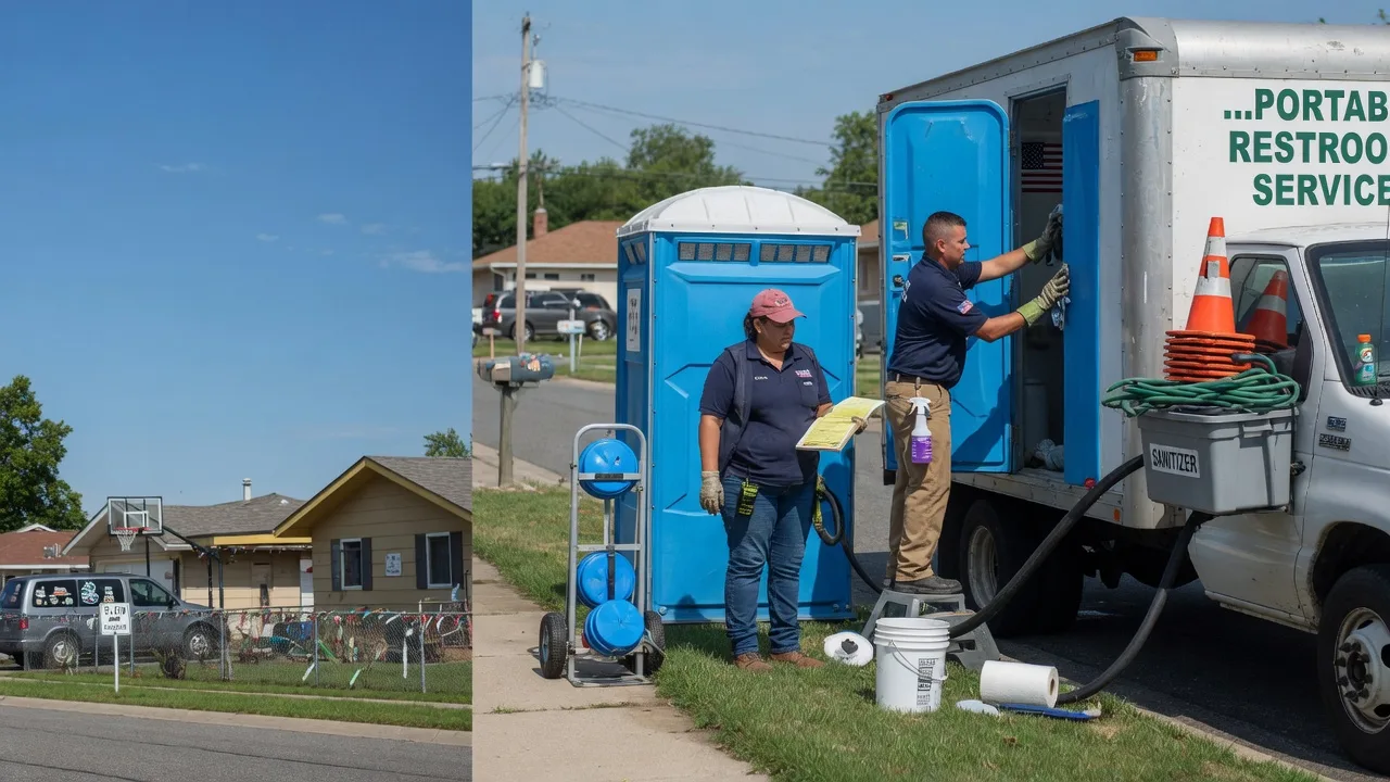 Portable Toilet Rental in Maud, OK near me
